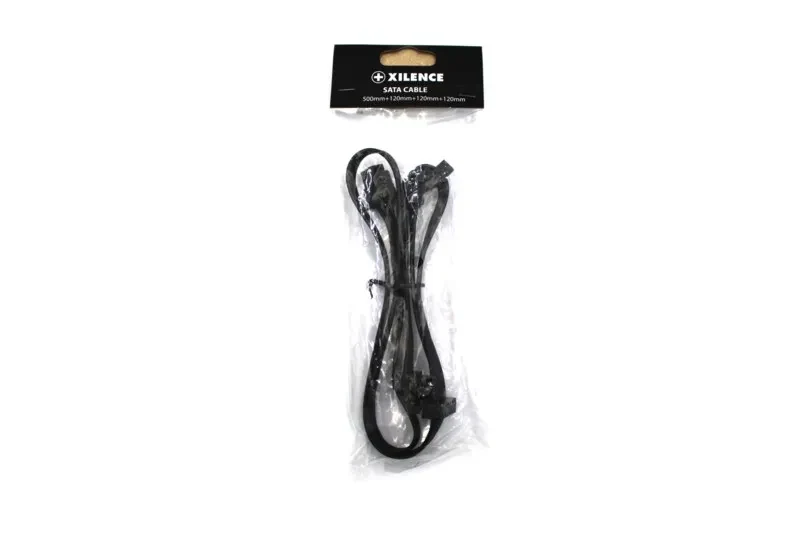 Xilence SATA Cable x4 for Modular Power supply, compatible with all modular PSU X series and  A+III series (MR9 / MR11) 3