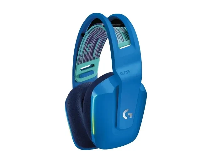 Headset Logitech Gaming G733 LIGHTSPEED Wireless RGB, Blue 2