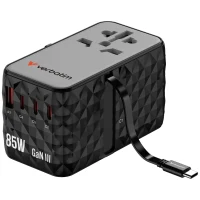 Adaptor universal de calatorie Verbatim GaN III  / 85W