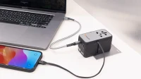 Adaptor universal de calatorie Verbatim GaN III  / 85W 3