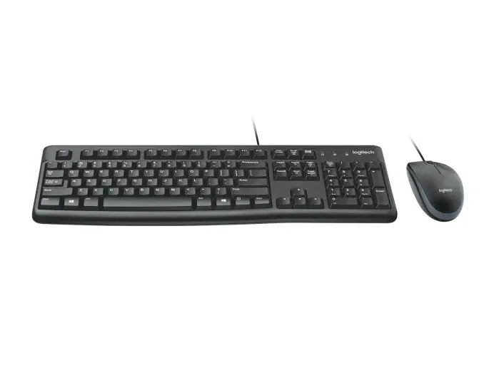 Tastatura si Mouse Logitech MK120, Black 2
