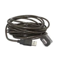Cablu prelungitor USB 2.0 activ Gembird UAE-01-5M, 5 m, negru 3
