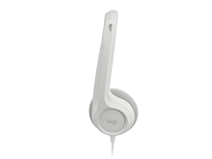 Casti Logitech USB H390, White 2