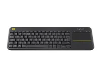 Tastatura tactila Wireless Logitech K400 Plus, Black 2