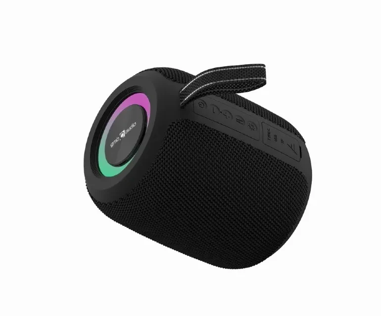 Boxa portabila Gembird SPK-BT-LED-05-BK/ 8W / Bluetooth / microSD / USB / 1200 mAh 4