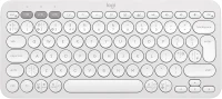Tastatura Wireless Logitech Pebble Keys2 K380s / Bluetooth / White