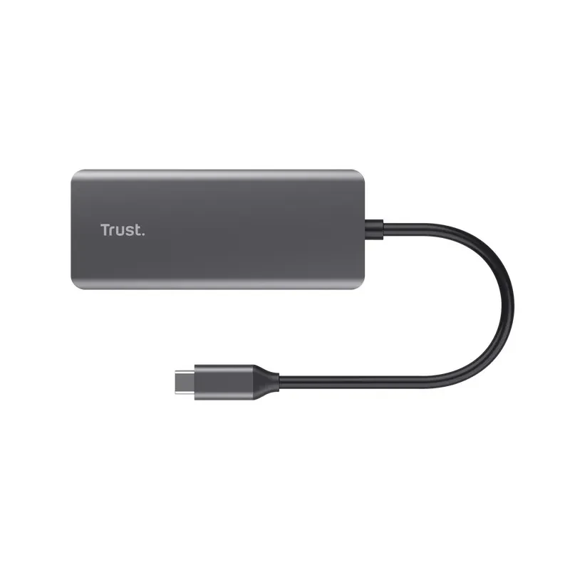 Adaptor Multiport Trust Dalyx/ USB-C/ 2xUSB-A/ 2xUSB-C/ HDMI/ RJ45/ SD 5