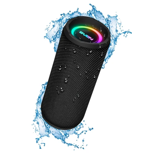 Boxa portabila SVEN PS-160, Black / 12W / Bluetooth / FM / USB / microSD / 1200mA*h