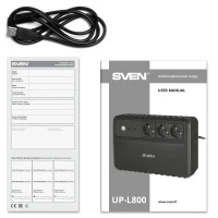 UPS SVEN UP-L800 / AVR / 800VA /400W 5