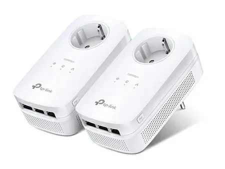 Powerline Adaptor TP-LINK  TL-PA8030P KIT / 1300Mbps  / 3 Gigabit LAN Port