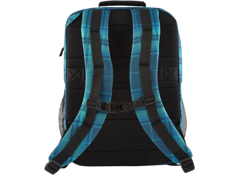 16.1” NB Backpack - HP Campus XL Tartan Plaid Backpack - Extra-Padded Floating Laptop Pocket, a Double-Coil, Lockable Zipper, Rain-repellant Material. 5