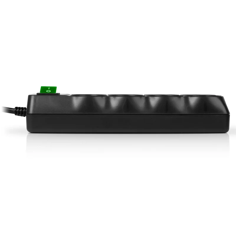 Surge Protector SVEN SF-08E / 8 Sockets / 5,0m / Black 3