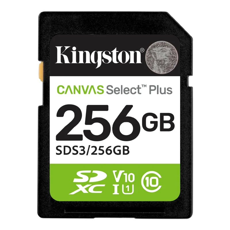 Card de memorie SD 256GB Kingston Canvas Select Plus, 150MB/s 2
