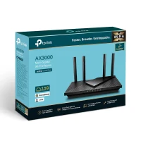 Wi-Fi Router TP-LINK Archer AX55 Pro / AX3000 Dual Band / Wi-Fi6 / Gigabit / 1x1 Gbps WAN/LAN port + 3xGigabit LAN ports + 1xUSB3.0/ 4 external antennas 4
