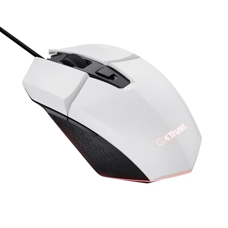 Mouse Gaming Trust GXT 109W FELOX, USB, White 4