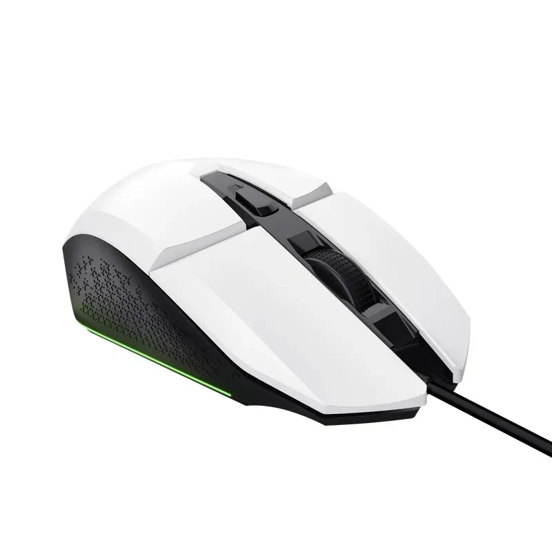 Mouse Gaming Trust GXT 109W FELOX, USB, White 3