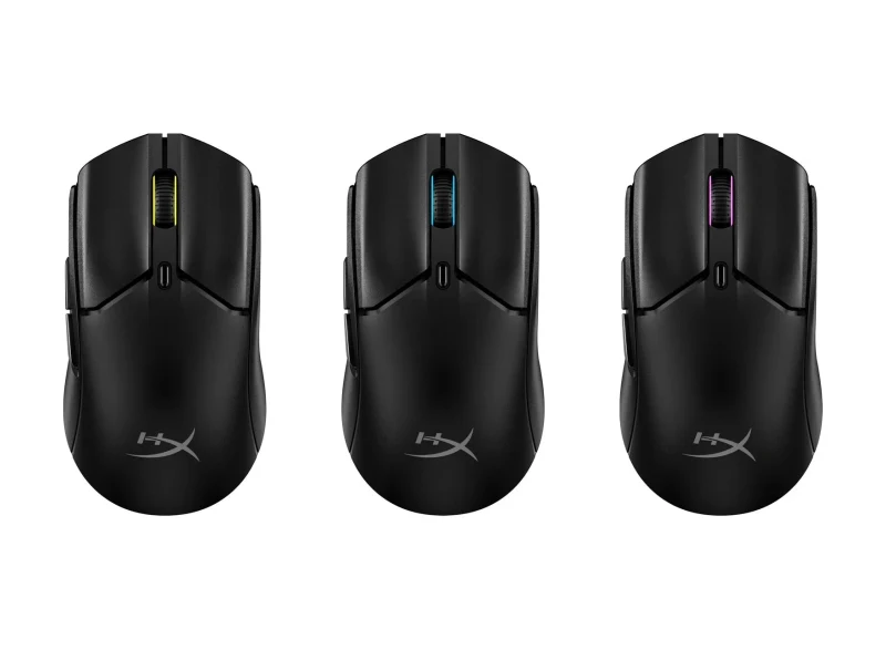 Mouse Gaming Wireless HYPERX Pulsefire Haste 2 Mini, Black [7D388AA] 5