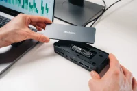 Doc-Station Verbatim USB-C Pro CDS-15S wtih M.2 NVMe slot, 15 ports 6