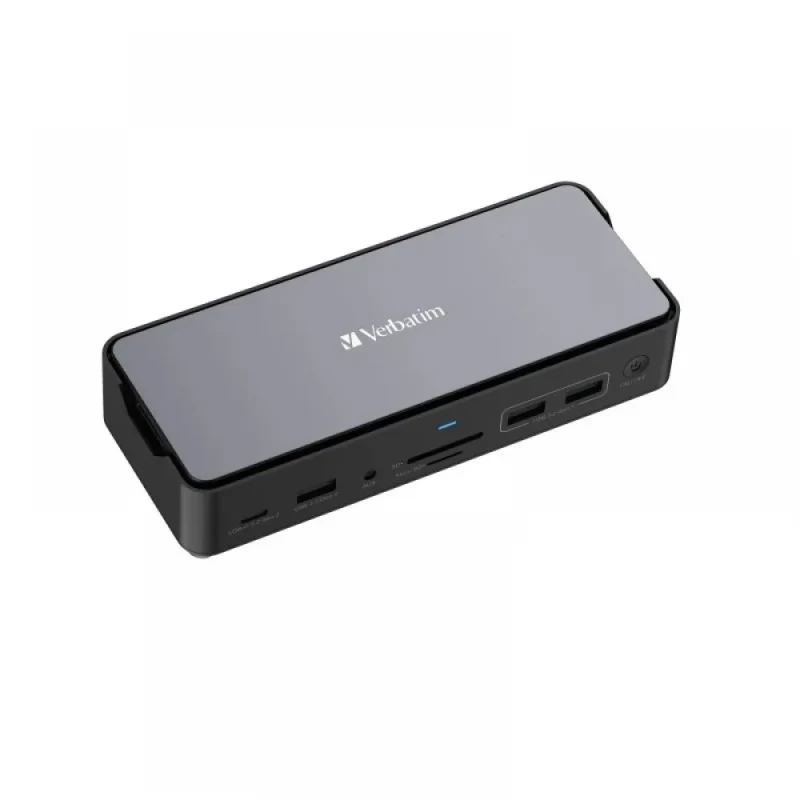 Doc-Station Verbatim USB-C Pro CDS-15S wtih M.2 NVMe slot, 15 ports 2