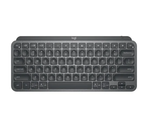 Tastatura minimalista Wireless cu iluminare Logitech MX Keys, Graphite