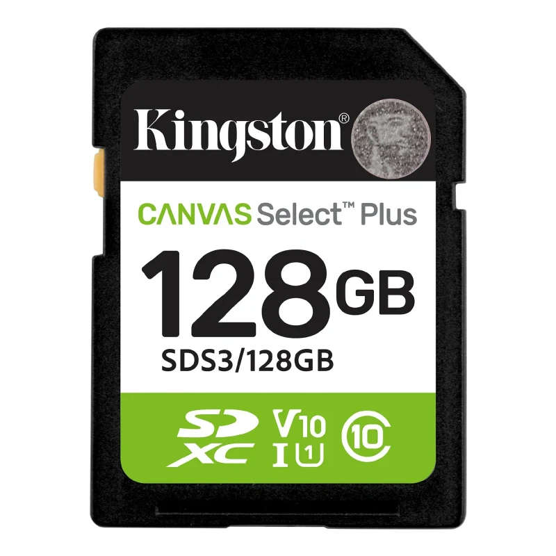 Card de memorie SD  128GB Kingston Canvas Select Plus, 150MB/s 2