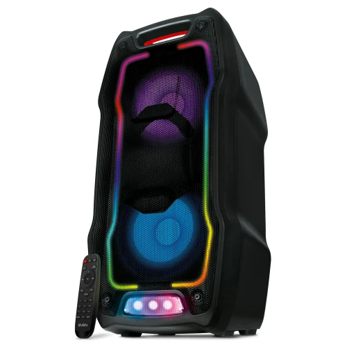 Boxa portabila SVEN PS-730 Black / 100W / Bluetooth / NFC / FM tuner / USB / microSD