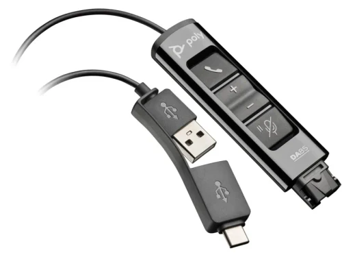 Adaptor USB la QD Poly DA85, Black