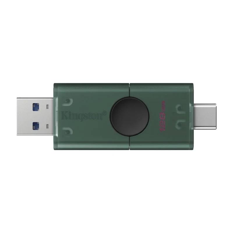 Flash Drive USB-C/A Kingston DataTraveler Duo / 128GB / 150 MByte/s 3