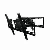 Full-motion TV-Wall Mount for 37 -80”- Gembird ”WM-80ST-02”, allows up to 120 degrees swivel and 20 degrees tilting, max. 60 kg, Distance to wall: 58 - 402 mm, max. VESA 600 x 400, Black 2