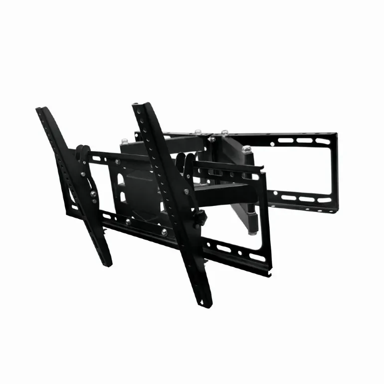 Full-motion TV-Wall Mount for 37 -80”- Gembird ”WM-80ST-02”, allows up to 120 degrees swivel and 20 degrees tilting, max. 60 kg, Distance to wall: 58 - 402 mm, max. VESA 600 x 400, Black 2