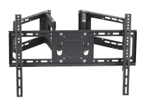 Full-motion TV-Wall Mount for 37 -80”- Gembird ”WM-80ST-02”, allows up to 120 degrees swivel and 20 degrees tilting, max. 60 kg, Distance to wall: 58 - 402 mm, max. VESA 600 x 400, Black 3