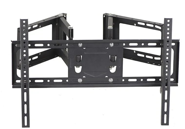 Full-motion TV-Wall Mount for 37 -80”- Gembird ”WM-80ST-02”, allows up to 120 degrees swivel and 20 degrees tilting, max. 60 kg, Distance to wall: 58 - 402 mm, max. VESA 600 x 400, Black 3