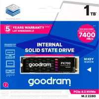 M.2 NVMe SSD GOODRAM PX700 / 1.0TB / 3D NAND TLC 2