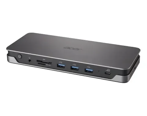 Docking Station Acer ADK230/ 2x HDMI/ 1x DP/  2x USB-C 3.2 gen 1/ 3xUSB-A 3.2 gen1 / RJ-45/ SD Card Reader/ 100W