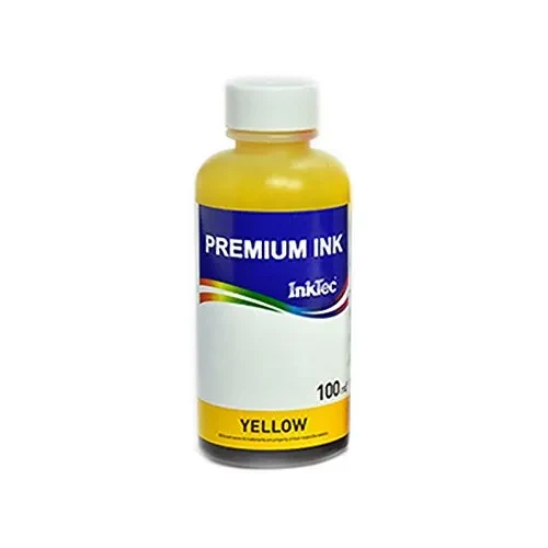 Compatible ink InkTec HP 100 ml Yellow Pigment H8940-100MY for HP Officejet Pro 8000-series.