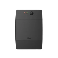 TRUST Back-UPS Paxxon 1000VA/600W, AVR, 4 x CEE 7/7 Schuko (all 4 Battery Backup + Surge Protected), LED indicators, 2 minutes of runtime at 450W capacity load, USB connection and downloadable PC software 2