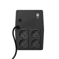 TRUST Back-UPS Paxxon 1000VA/600W, AVR, 4 x CEE 7/7 Schuko (all 4 Battery Backup + Surge Protected), LED indicators, 2 minutes of runtime at 450W capacity load, USB connection and downloadable PC software 3