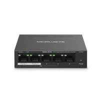 Switch MERCUSYS MS105GP / 5 port / Gigabit / RJ45 / PoE / metal case