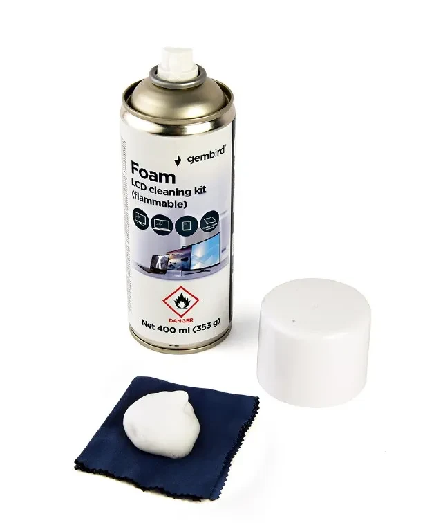 Kit de cura?are LCD cu spuma (inflamabil) Gembird CK-LCD-08, 400 ml 4