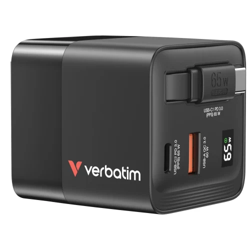 Incarcator USB Verbatim Mini GaN Charger 65W