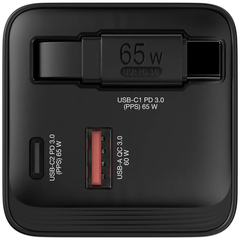 Incarcator USB Verbatim Mini GaN Charger 65W 2