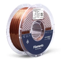 Gembird TPU flexible filament, Copper, High elasticity Thermoplastic Polyurethane, 1.75mm, 1kg