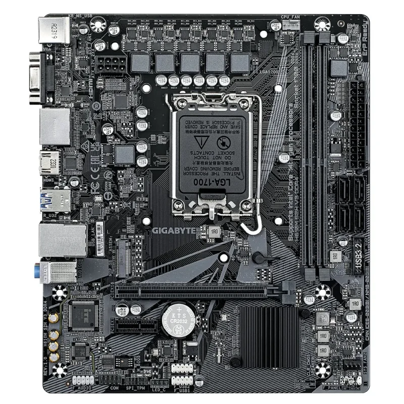 Paca de baza GIGABYTE H610M S2H V3 DDR4 / 1700 / H610 / DDR4 / mATX 2