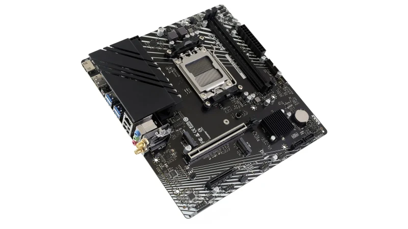 Placa de baza BIOSTAR B850MT2-E DJ / AM5 / B850 / DDR5 / mATX 3