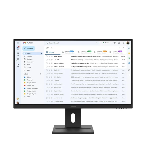 27.0” Monitor Lenovo ThinkVision E27-40/ 4ms/ 100/  Black