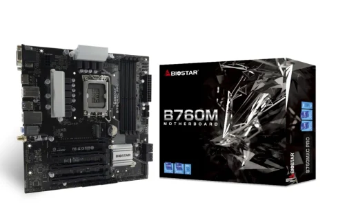 Placa de baza BIOSTAR B760MXC PRO / AM5 / B760 / DDR5 / mATX