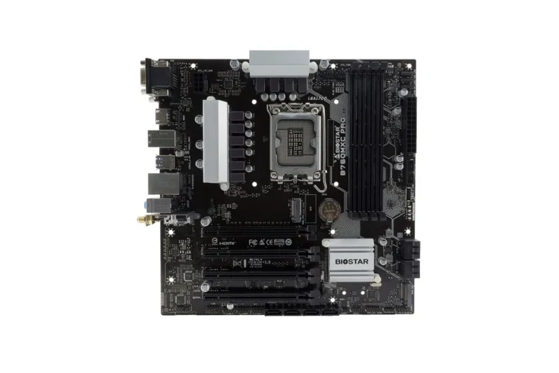 Placa de baza BIOSTAR B760MXC PRO / AM5 / B760 / DDR5 / mATX 2
