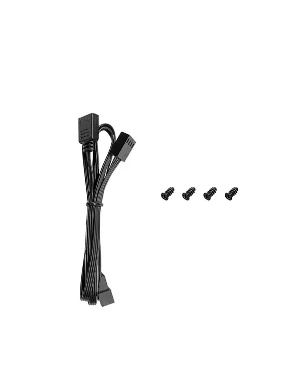 Cooler pentru carcasa DEEPCOOL FL12/ 120mm ARGB PWM fan/ Black 5