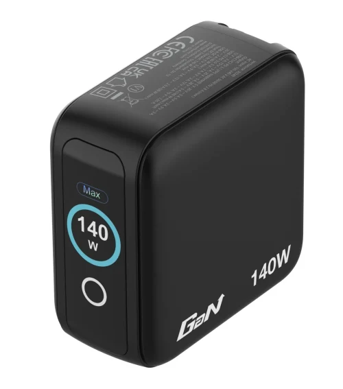 Incarcator USB Verbatim Mini GaN Charger with Display 140W