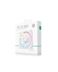 Ventilator pentru carcasa DEEPCOOL FL12 WH/ 120mm ARGB PWM fan/ White 6